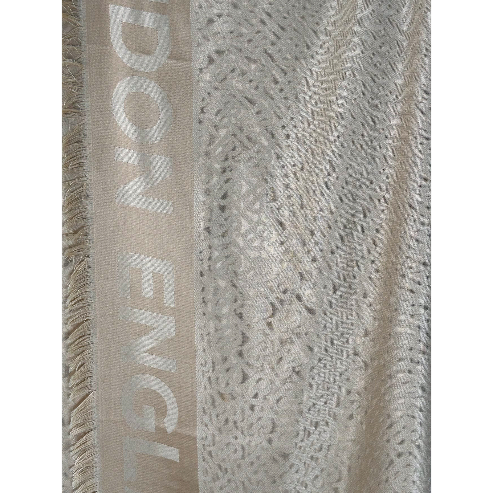 Jedwabno-wełniana chusta