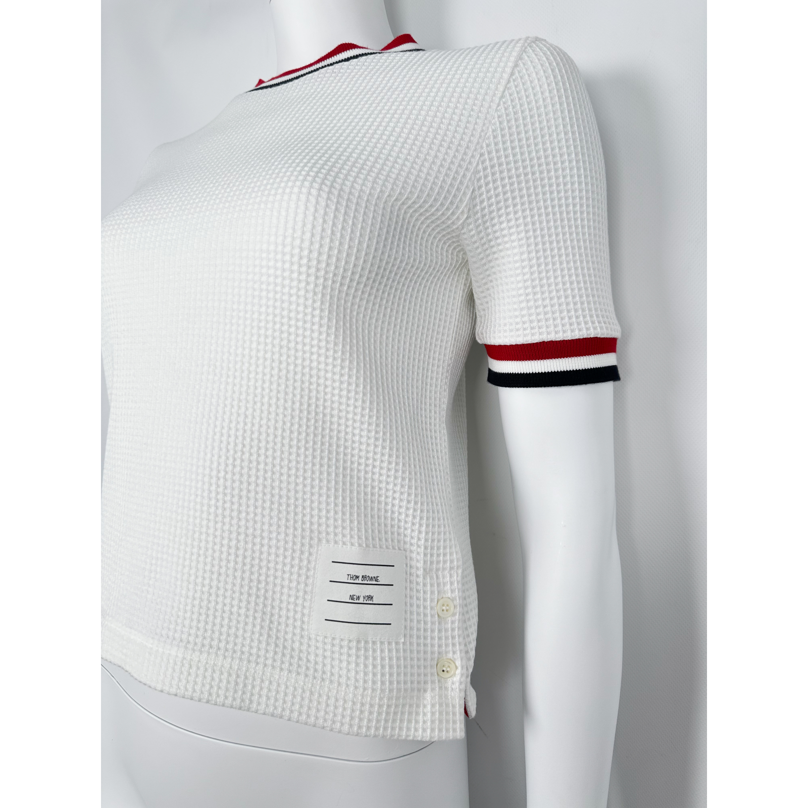 Top z krótkim rękawem Thom Browne