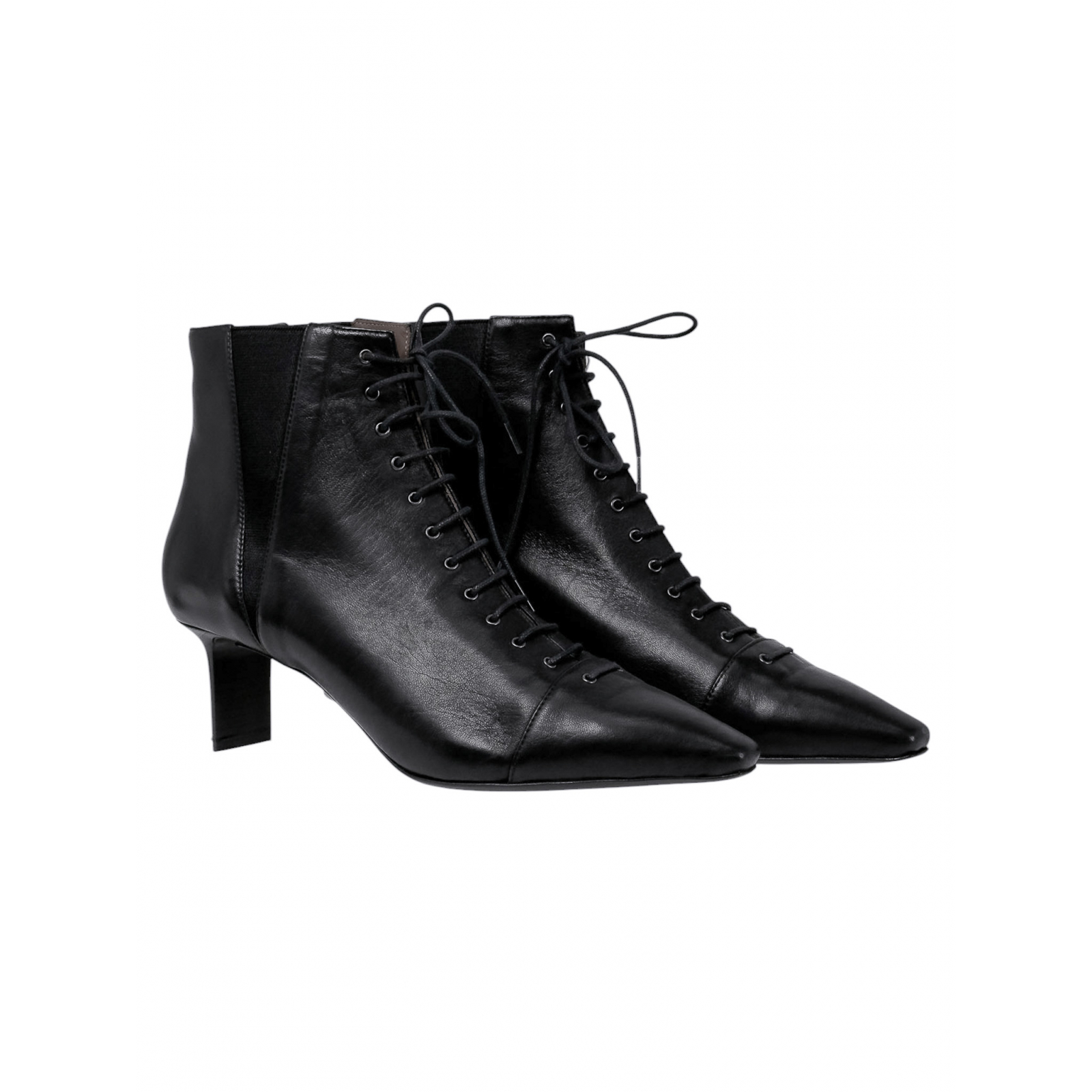 Skórzane botki Emporio Armani