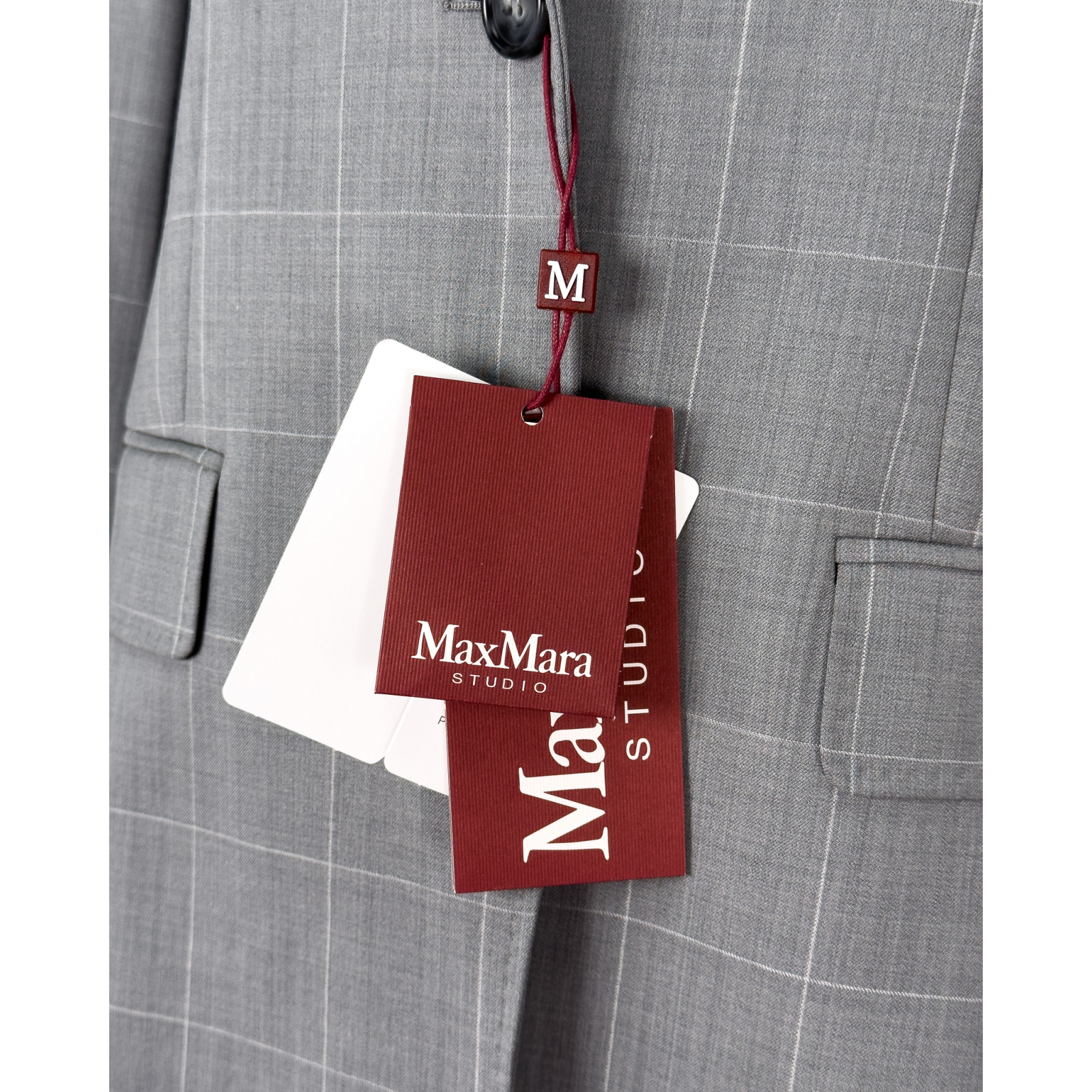 Wełniana marynarka MaxMara STUDIO