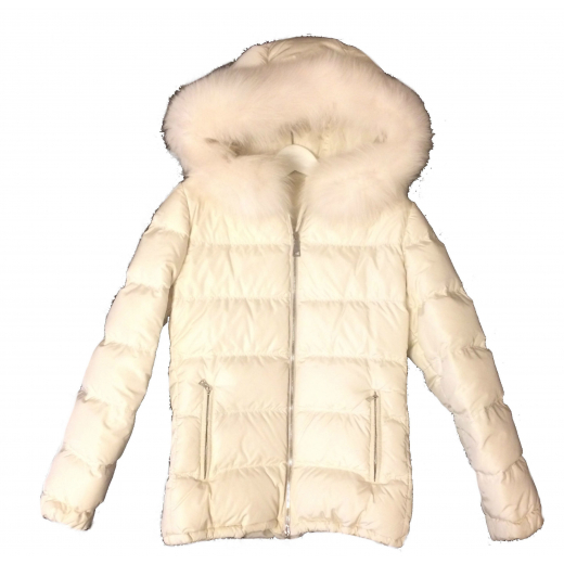 Prada kurtka zimowa z naturalnym futerkiem