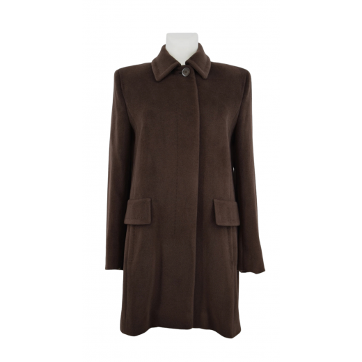 Max Mara płaszcz wełna angora