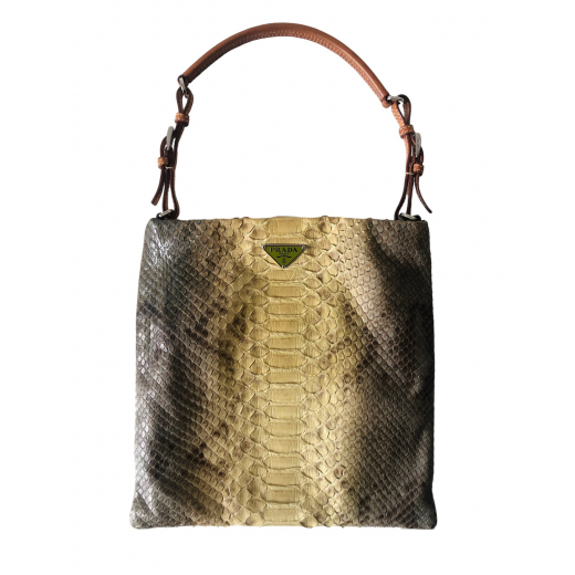 PRADA Vintage Python Small Shoulder Bag - torebka