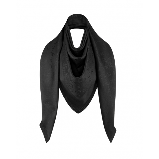 Nowy szal Louis Vuitton czarny M71329