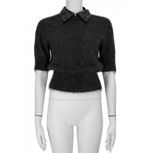 Sweter z krótkim rękawem