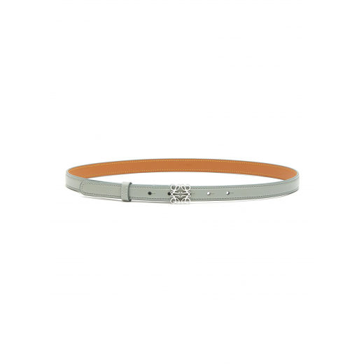LOEWE Anagram Leather Thin Belt 2 cm - pasek