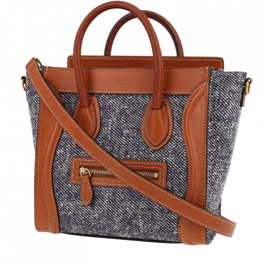 CELINE Nano Luggage Denim Tote Torebka