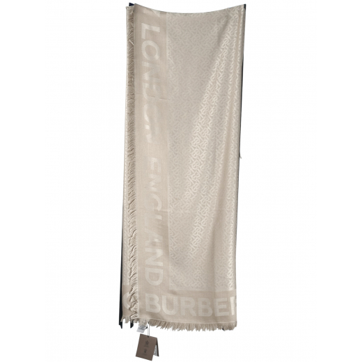 Jedwabno-wełniana chusta