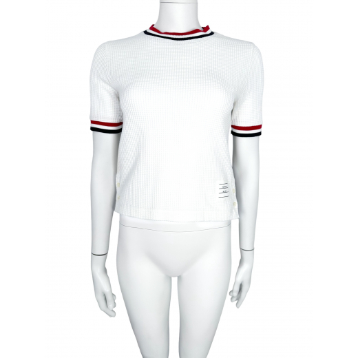 Top z krótkim rękawem Thom Browne