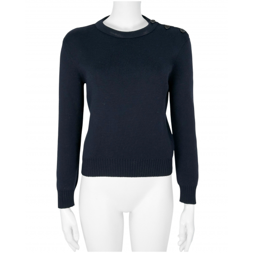 Bawełniano-wełniany sweter