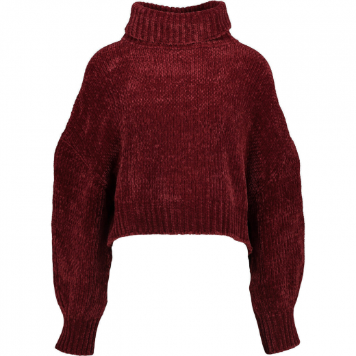 Kaszmirowo-jedwabny sweter z golfem