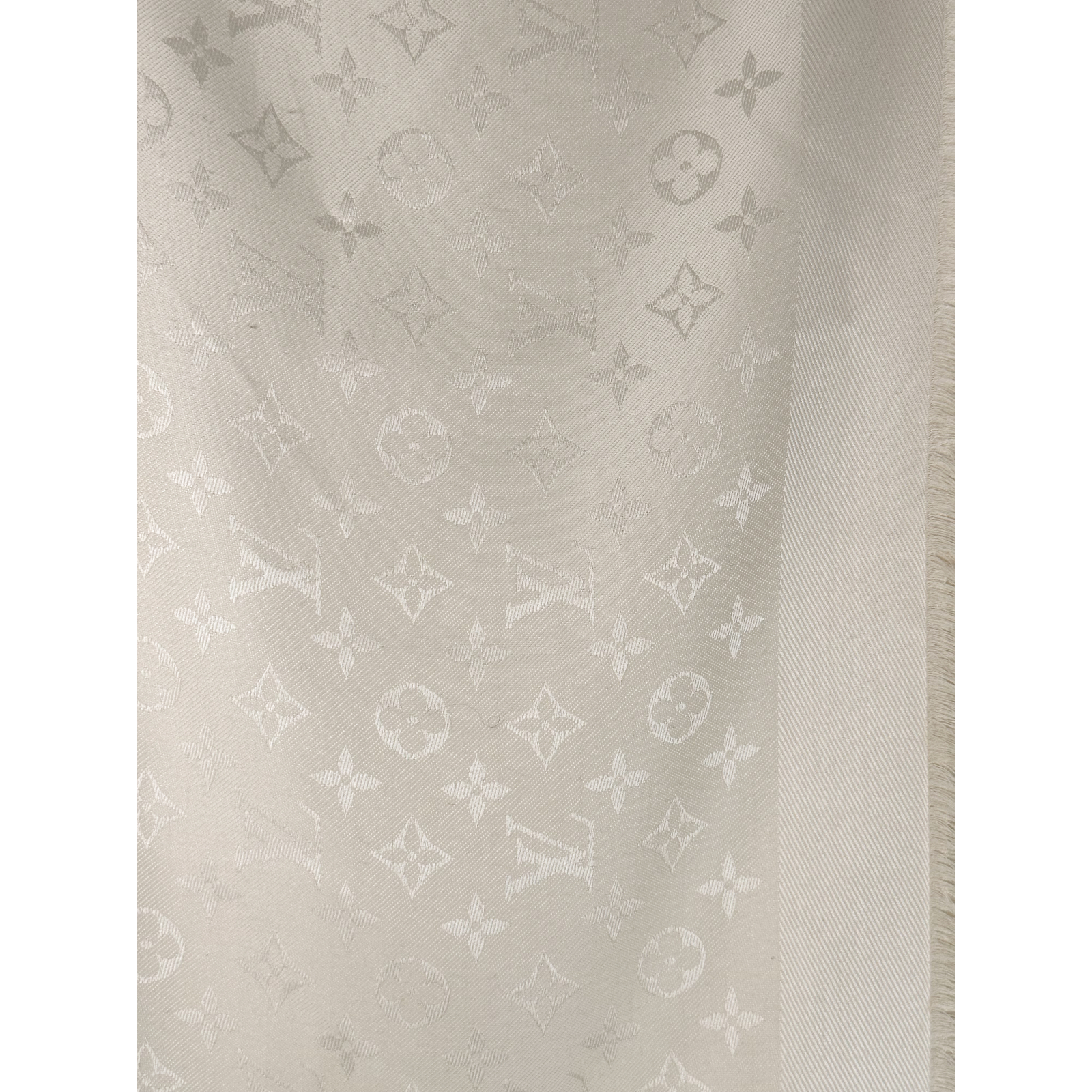 Jedwabno-wełniana chusta