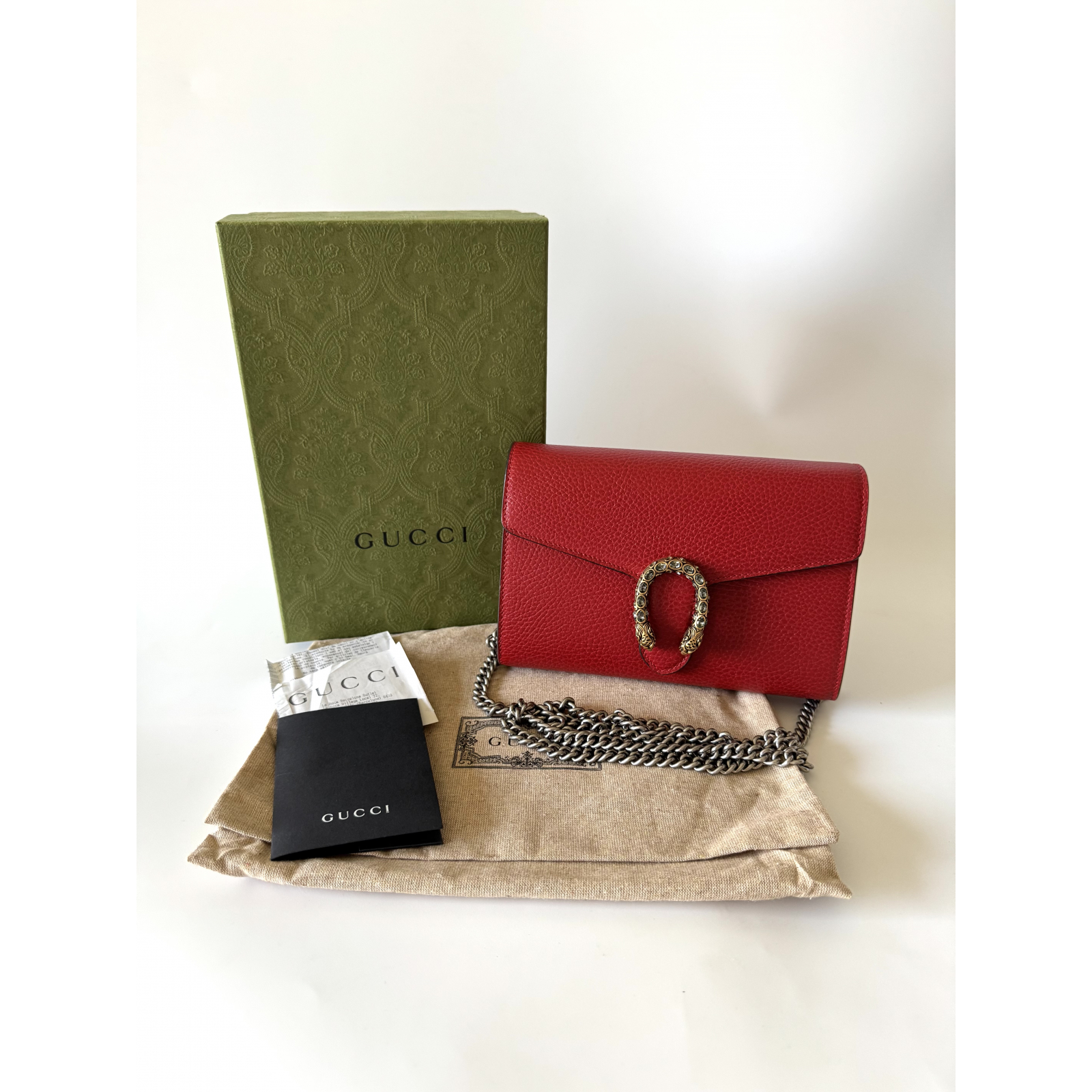 GUCCI Dionysus Wallet on Chain Bag WOC - torebka