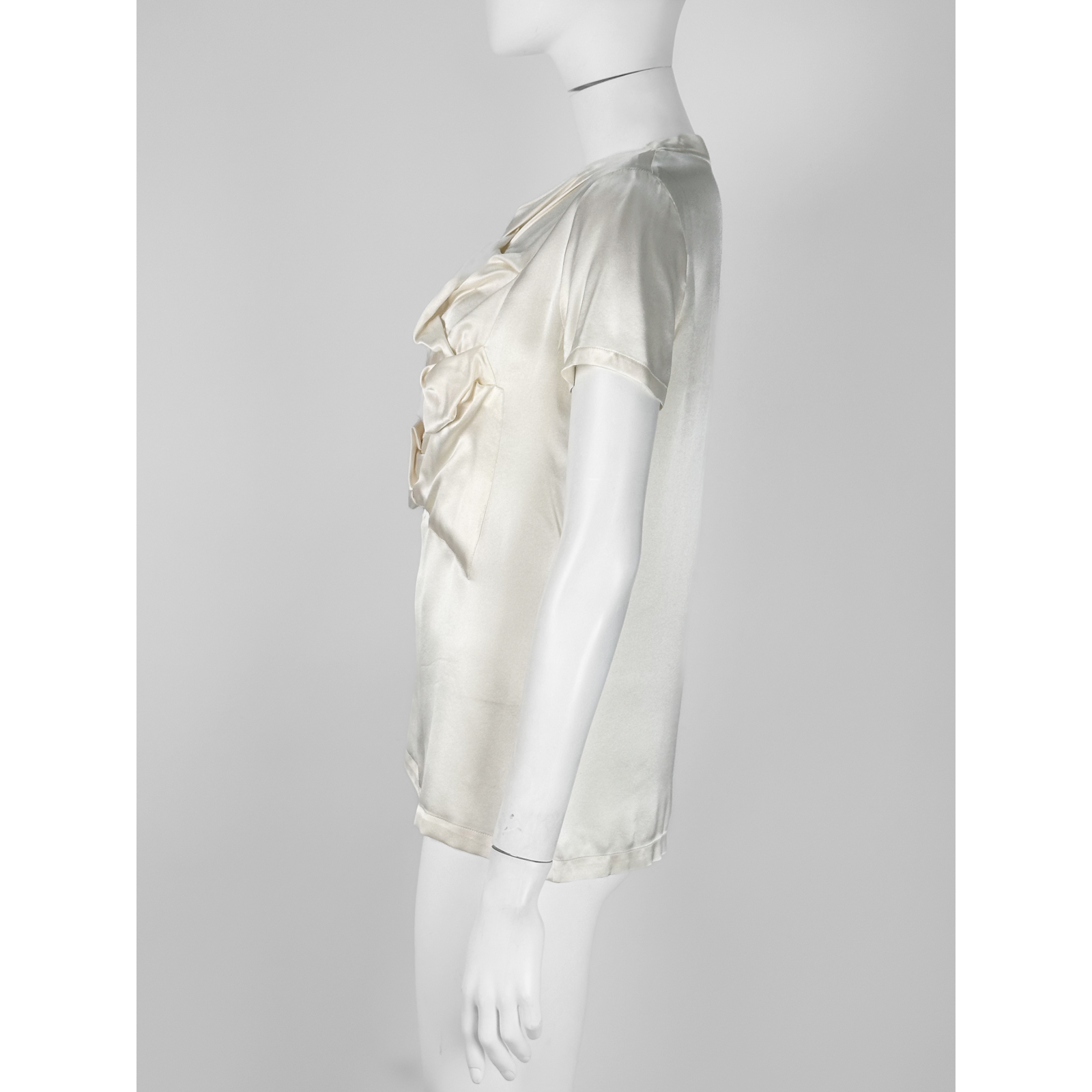 Jedwabna bluzka Yves Saint Laurent