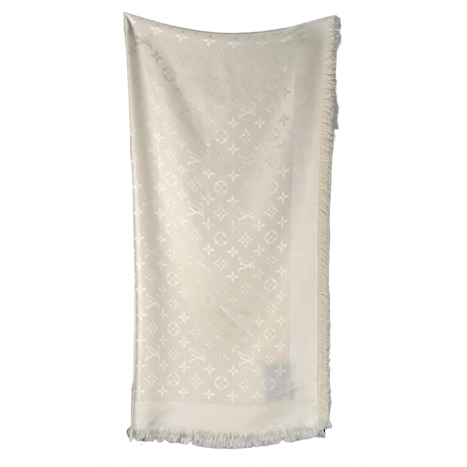 Jedwabno-wełniana chusta