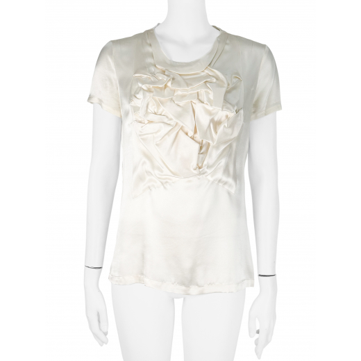 Jedwabna bluzka Yves Saint Laurent